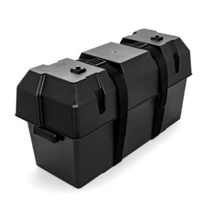 DOUBLE BATTERY BOX, END TO END